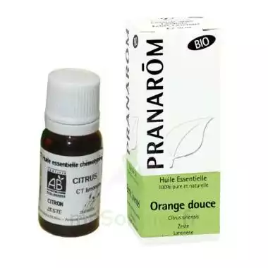 Huile Essentielle Orange Douce Bio Pranarom 10ml à Puy-en-Velay