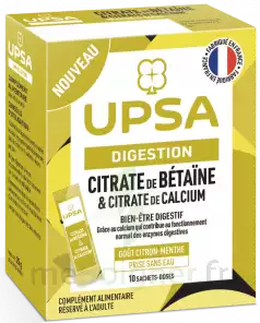 Upsa Citrate De Bétaïne & Citrate De Calcium Poudre 10 Sachets à Puy-en-Velay